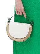 Ganni - Colorblock banner saddle taske