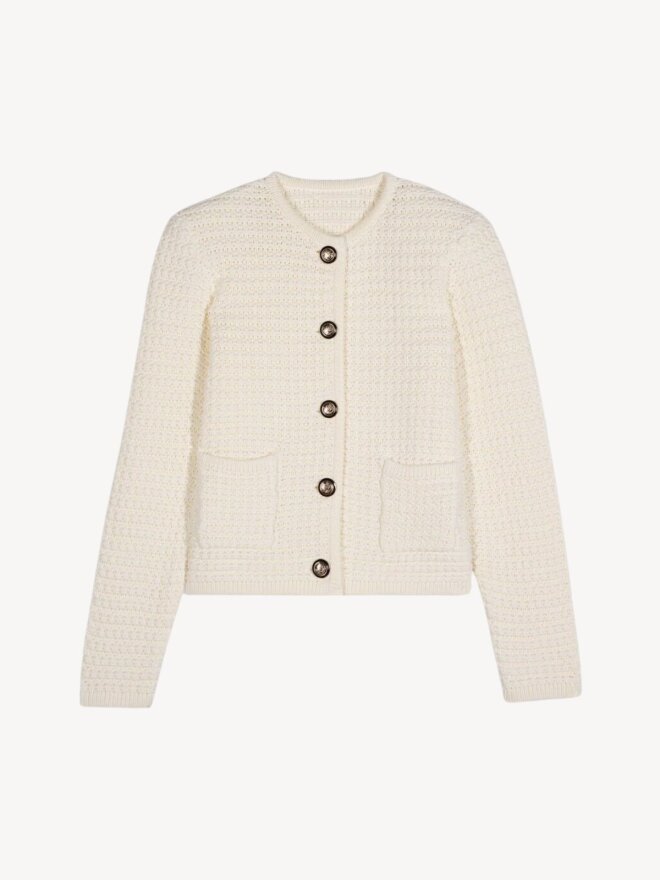 BA&SH - GASPARD KNITTED CARDIGAN