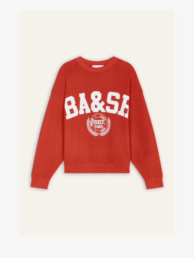 BA&SH - BENJAMIN SWEATSHIRT RØD