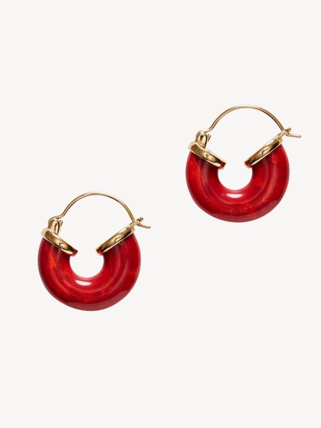 Anni Lu - PETIT SWELL HOOP BRIGHT RED