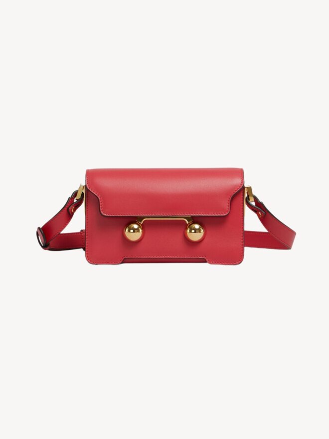 MARNI - TRUNKAROO MINI SHOULDER BAG RØD