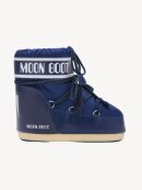 MOON BOOT - ICON LOW NYLON BOOTS NAVY