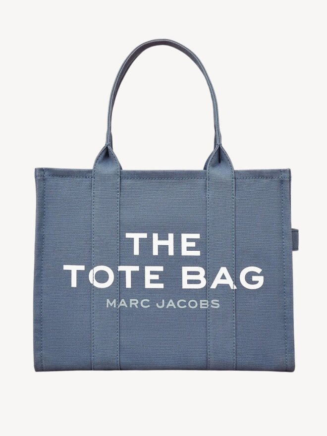 Marc Jacobs - THE CANVAS LARGE TOTE BAG BLÅ