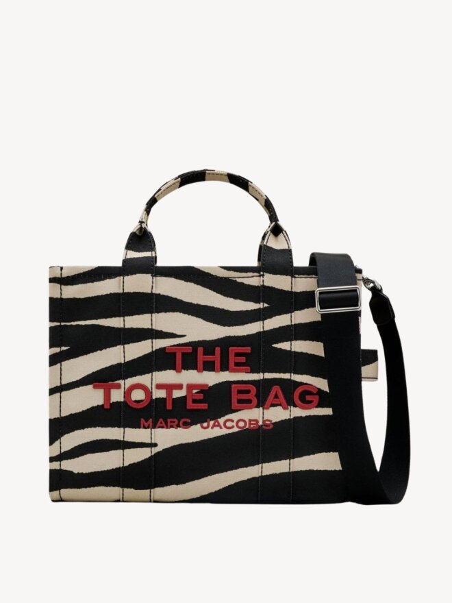 Marc Jacobs - THE ZEBRA CANVAS MEDIUM TOTE BAG