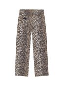 Ganni - PRINTED IZEY JEANS LEOPARD