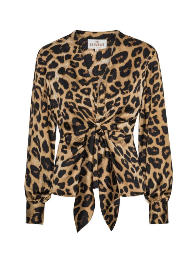 Karmamia - BLAIR BLUSE LEOPARD