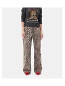 Ganni - PRINTED IZEY JEANS LEOPARD