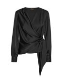 Karmamia - INES BLUSE SEMI RICH BLACK