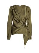 Karmamia - INES BLUSE SEMI RICH OLIVE