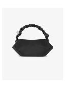 Ganni - SATIN MINI BOU BAG BLACK