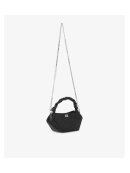 Ganni - SATIN MINI BOU BAG BLACK