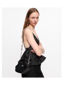 Ganni - SATIN MINI BOU BAG BLACK