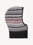 Ganni - SOFT WOOL BALACLAVA GREY STRIPED