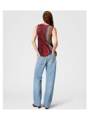 Missoni - PARTIAL STRIPED SLEEVELESS TOP WITH SEQUINS