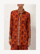 Zimmermann - WYLIE DOLMAN SKJORTE SUNSET IKAT