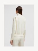 Moncler - PADDED WOOL ZIP-UP CARDIGAN OFFWHITE