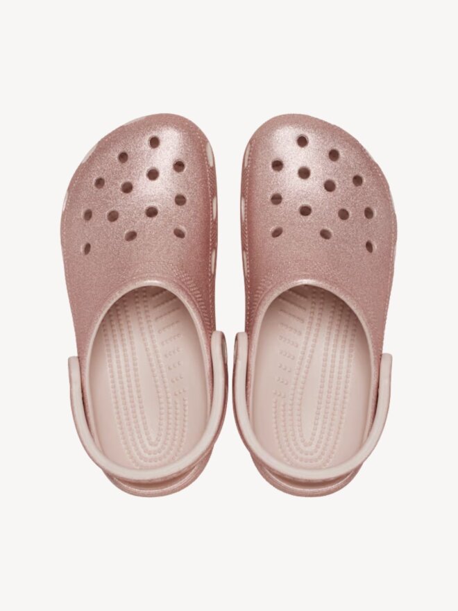 Crocs - CLASSIC GLITTER ROSA