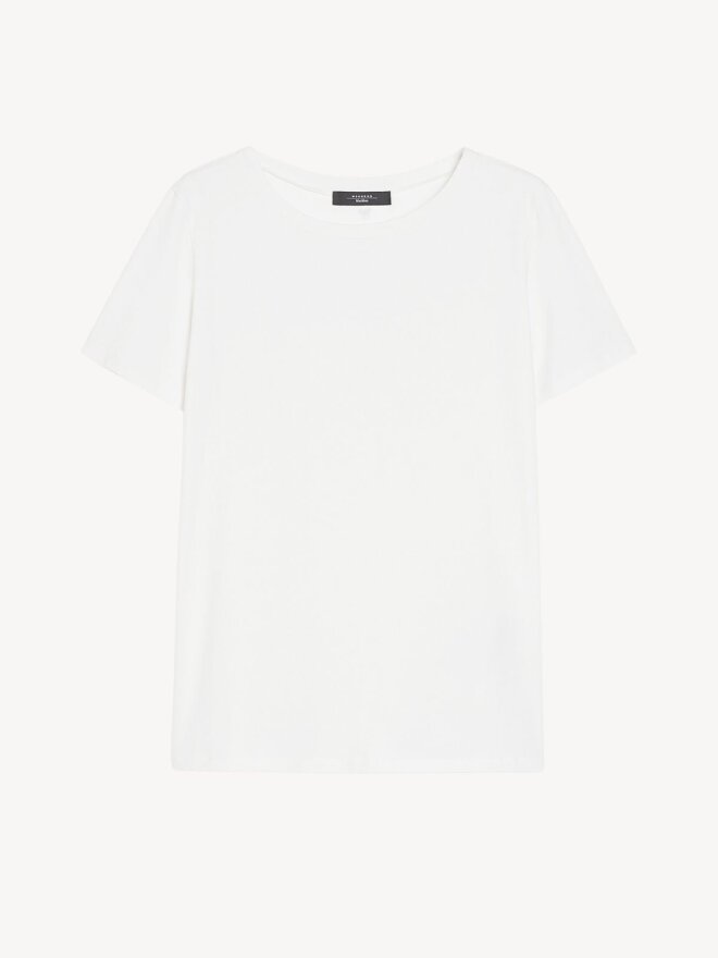 Max Mara - MULTIB T-SHIRT HVID