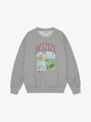 Ganni - PALOMA MELANGE OVERSIZED SWEATER