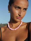 Anni Lu - PINK PUKA NECKLACE